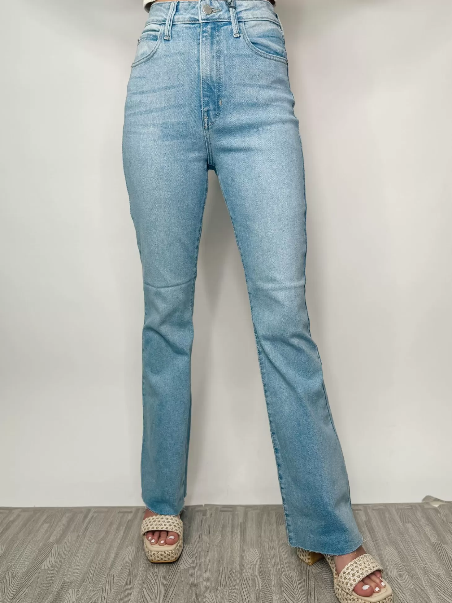 Allie Lynn's Boutique Pants<Hr Vintage Skinny Flare "Light Denim"