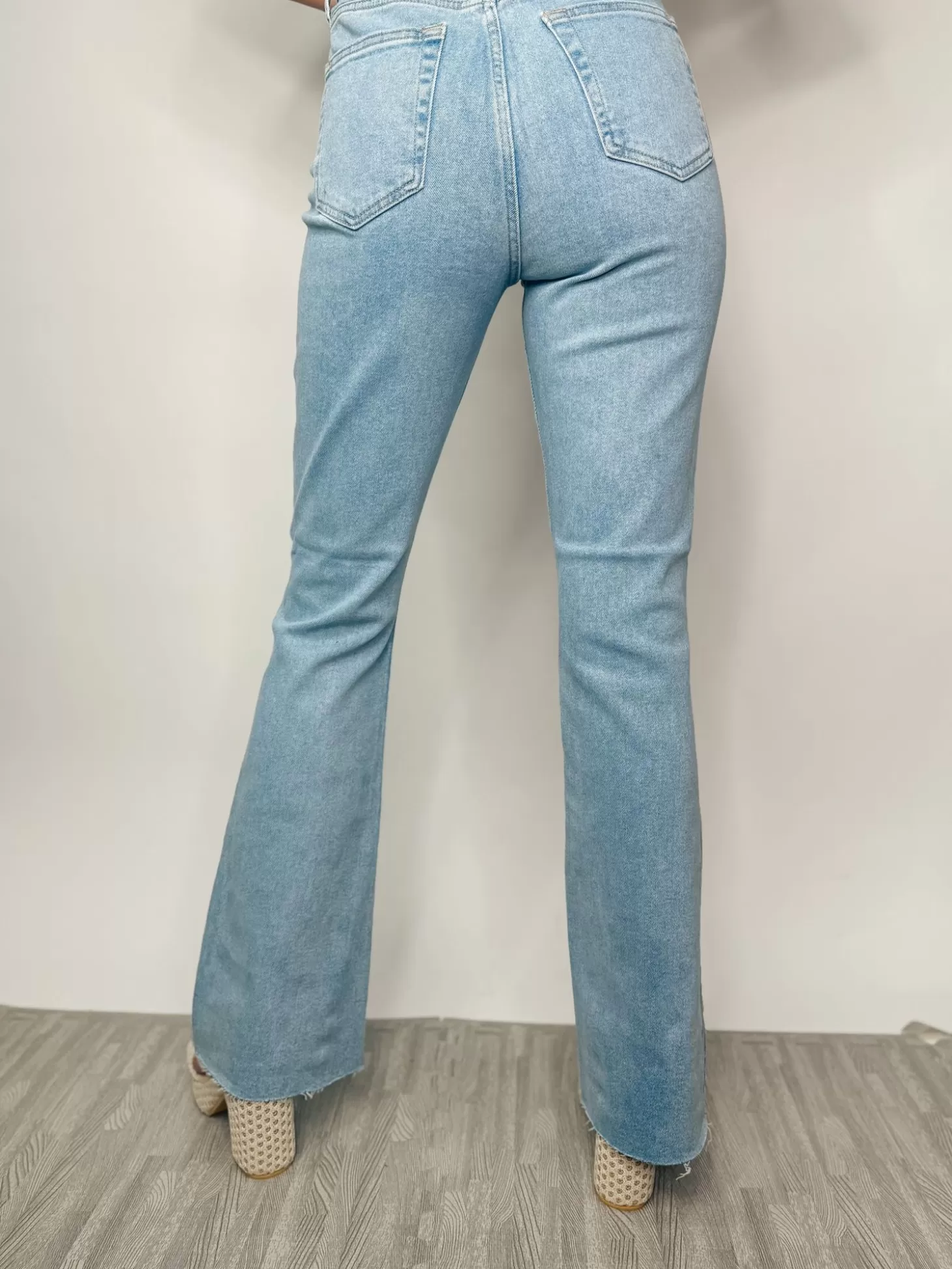 Allie Lynn's Boutique Pants<Hr Vintage Skinny Flare "Light Denim"